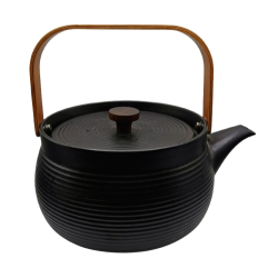 Théière 1,5L noire en...