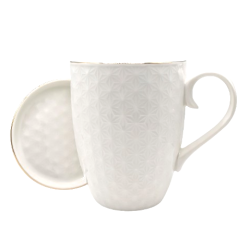 Mug blanc étoiles