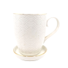 Mug blanc vague