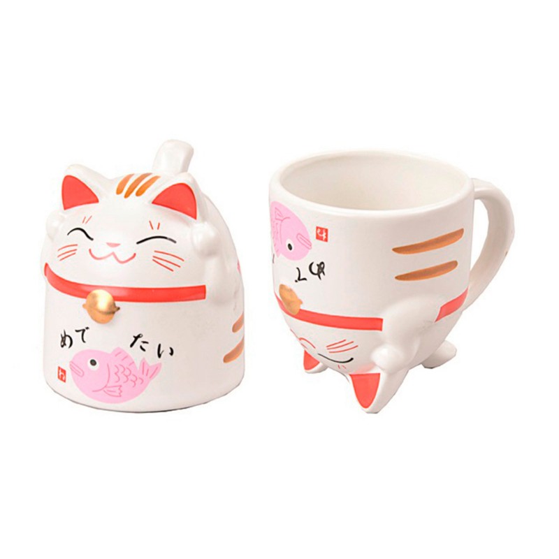 Mug Maneki Neko • Carpe rose