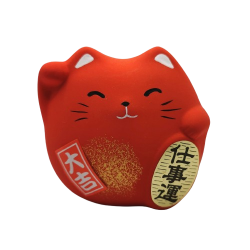 Maneki-Neko rouge