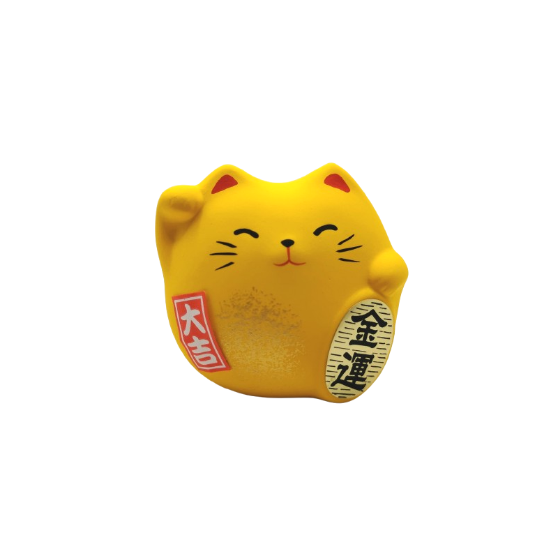Maneki-Neko jaune