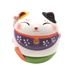 Chat Culbuto Vert