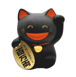 Chat noir tirelire