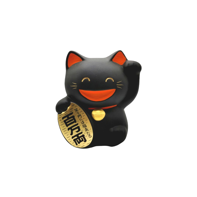 Chat noir tirelire