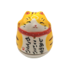 Chat Culbuto Jaune Rayé