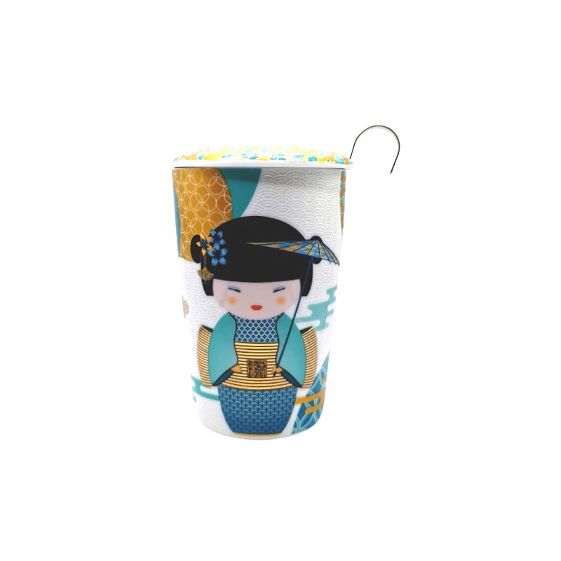 Tisanière New Little Geisha Bleu Petrol