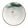 Saladier carpe koï et lotus 18 cm