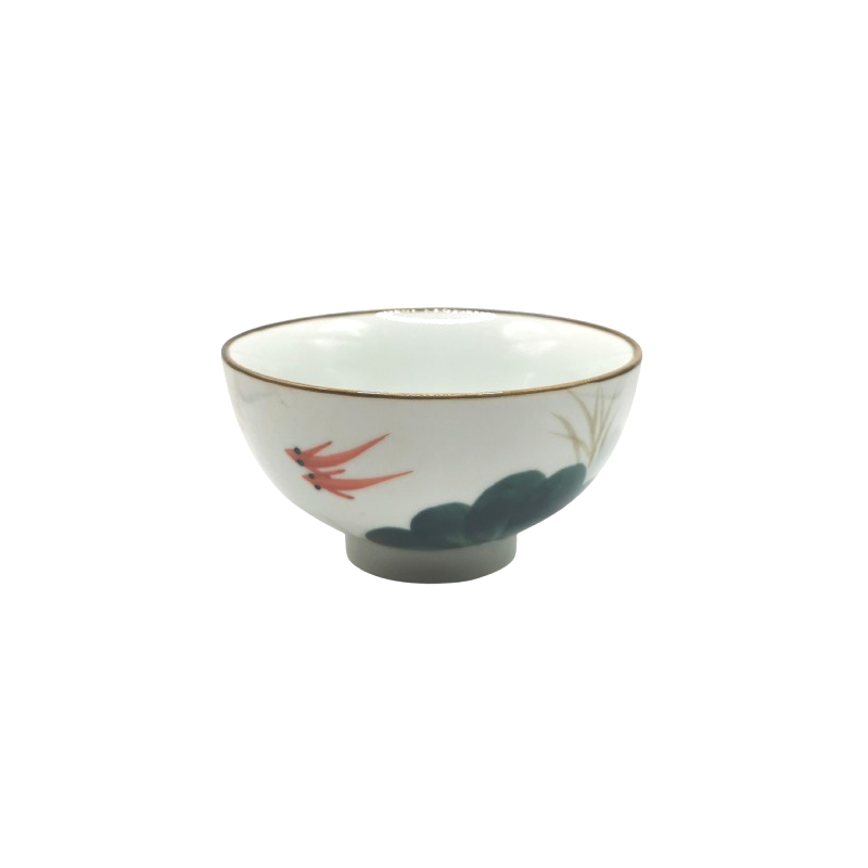 Bol carpe koï et lotus 11 cm