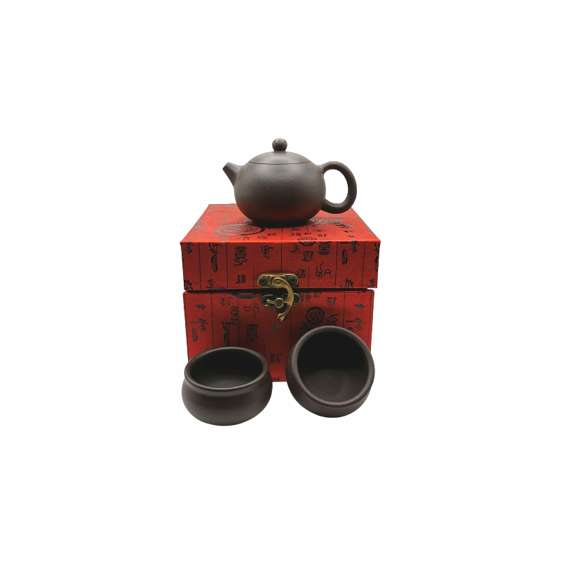 Set yixing théière + 2 tasses